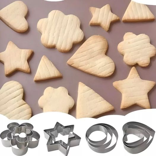 Juego de Cortadores de Galletas en Acero 12 Piezas
