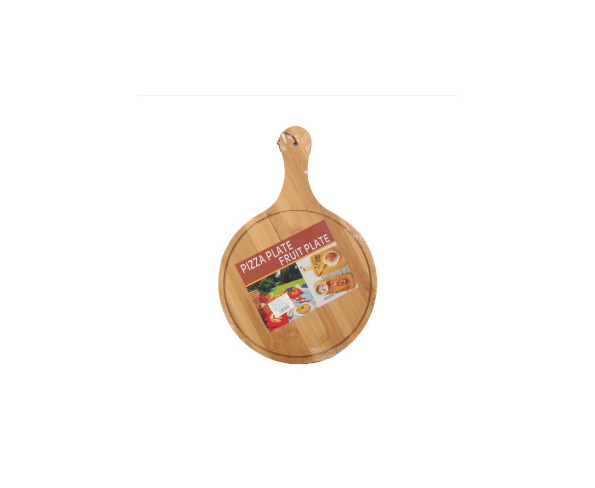 Tabla pizzera de madera 26cm