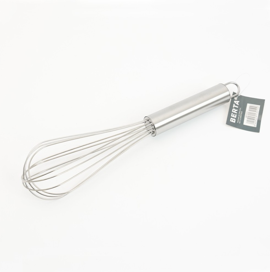 Batidor Manual de Acero Inoxidable Duradero 30 cm