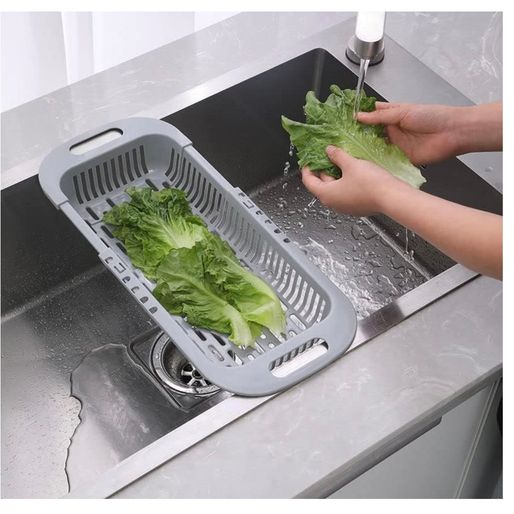 Colador Escurridor plegable de cocina para frutas y Vegetales 35x19x8cm