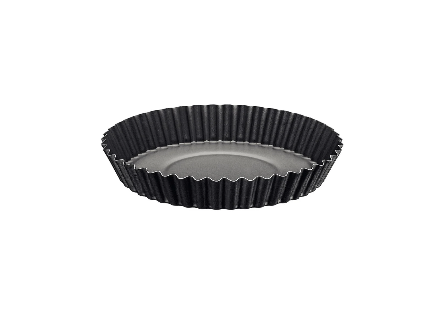 Molde para Tarta Tramontina Brasil en aluminio con revestimiento interno y externo antiadherente Starflon Max grafito 24 cm 1,4 L