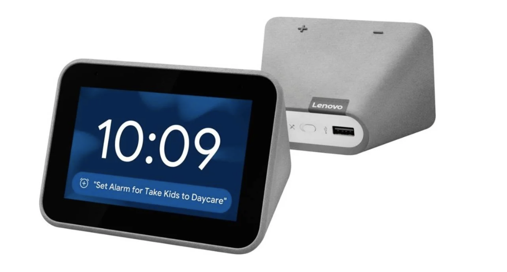 Smart Clock Lenovo Sistema de Hogar Inteligente Google