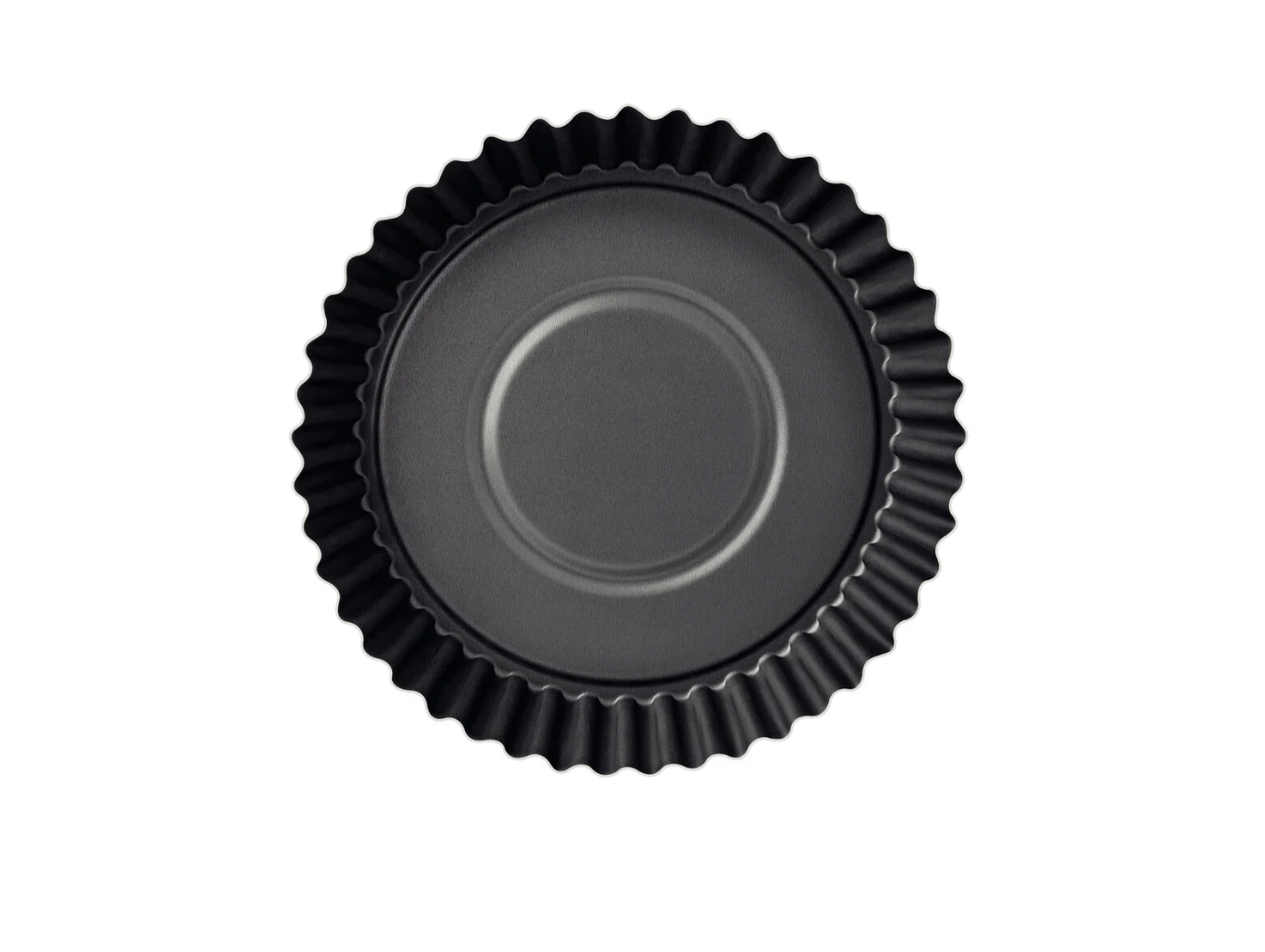 Molde para Tarta Tramontina Brasil en aluminio con revestimiento interno y externo antiadherente Starflon Max grafito 26 cm 1,8 L