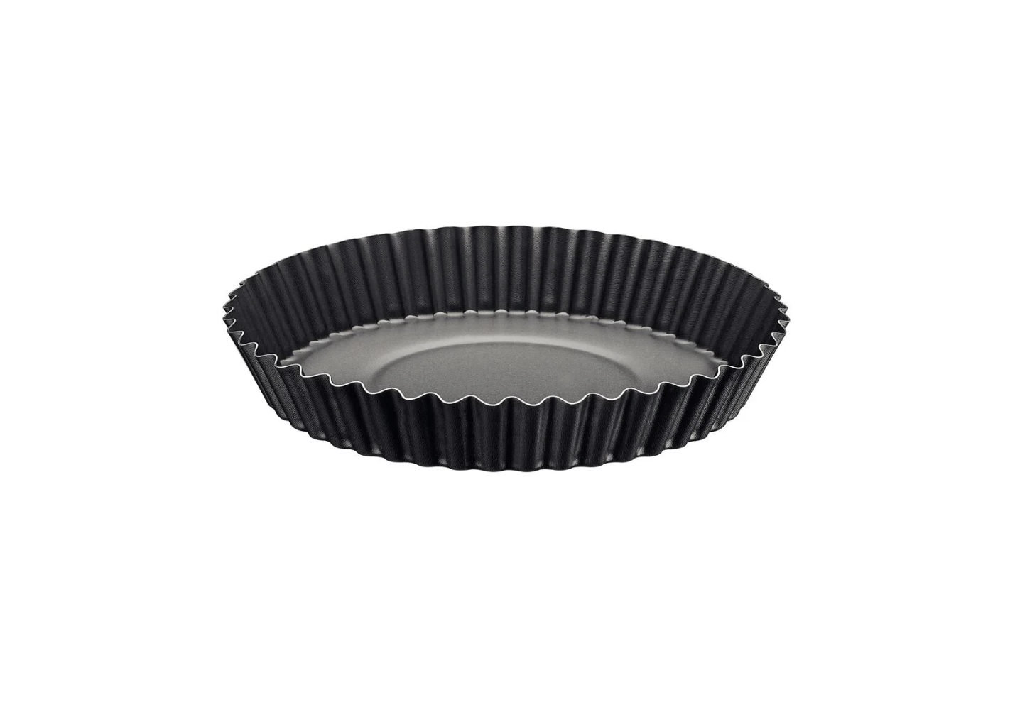 Molde para Tarta Tramontina Brasil en aluminio con revestimiento interno y externo antiadherente Starflon Max grafito 26 cm 1,8 L