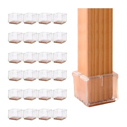 Protector Suelo Silicona Patas Sillas Muebles X24 Calidad Ax