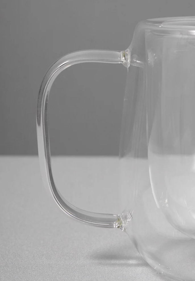 Taza de Vidrio Doble Pared 250ml