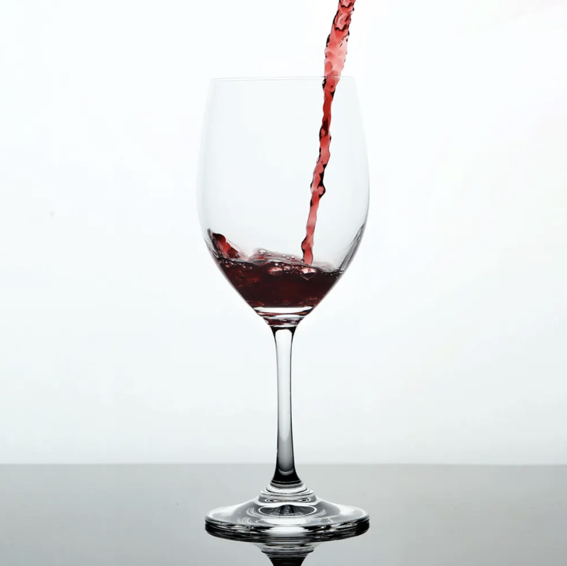 Juego de 6 Copas de Vidrio para Vino 300ml
