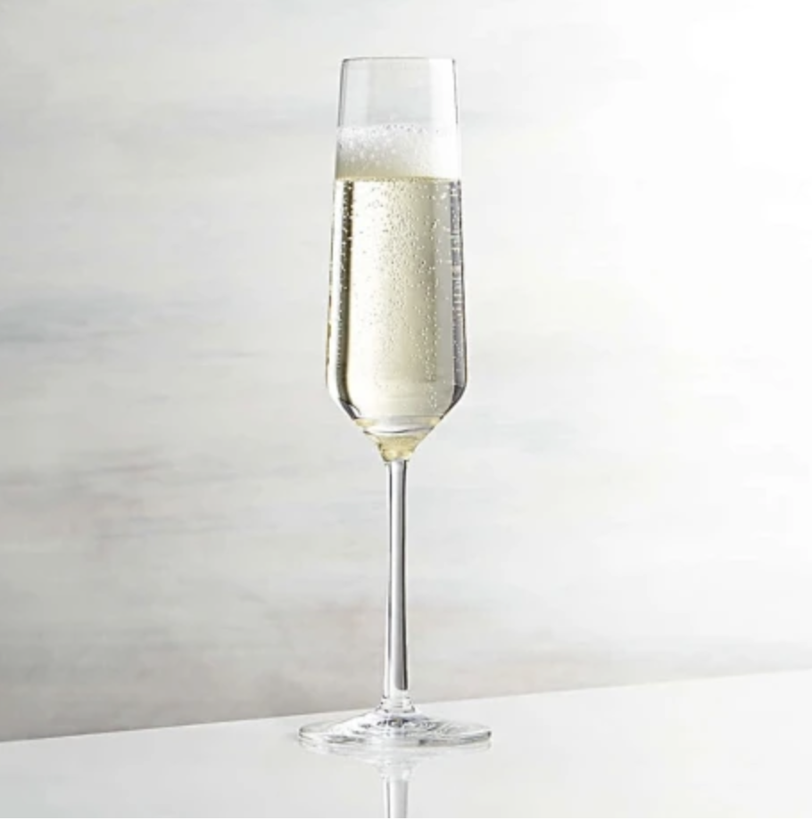 Juego De 6 Copas Champán Cristal Edelita 250ML