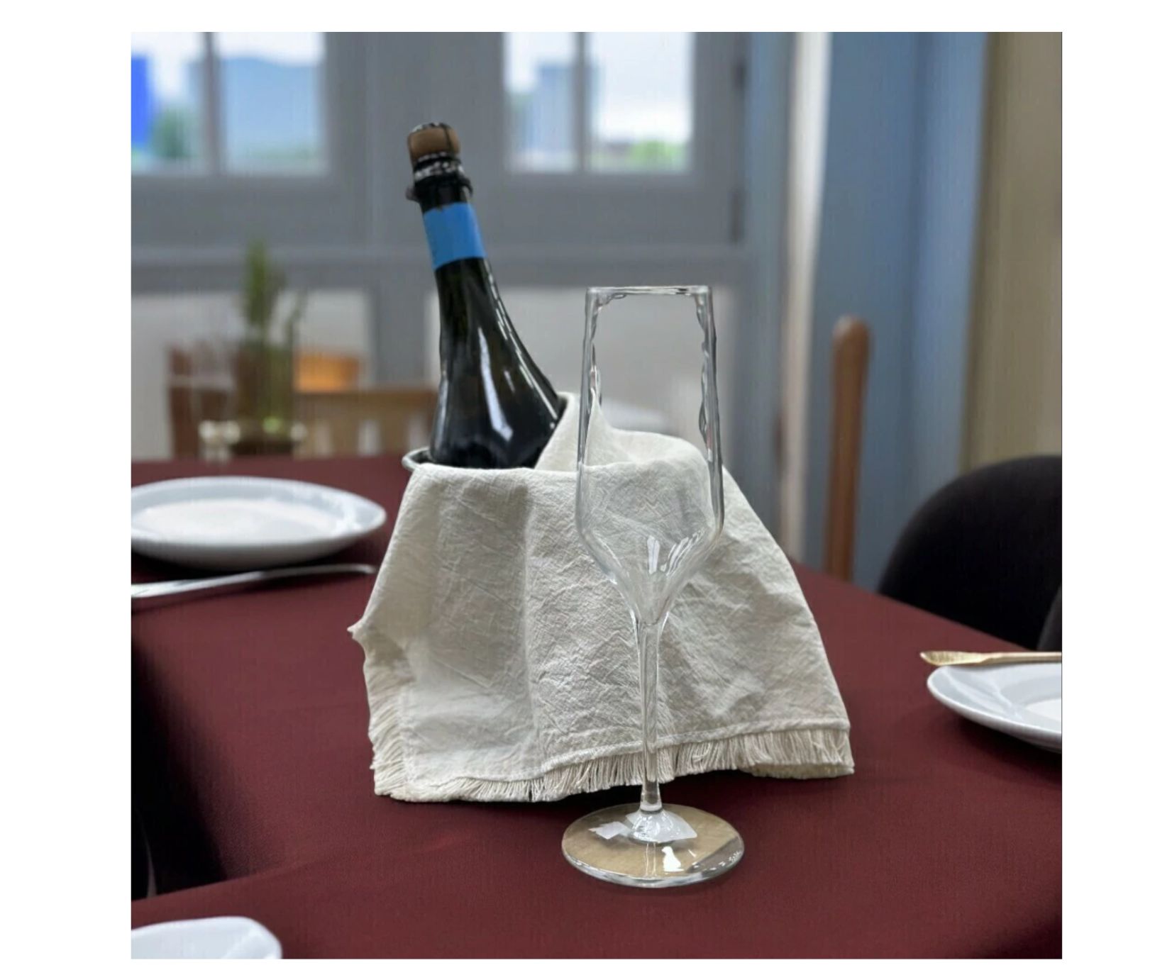 Copa Champagne 225 ml Vidrio Brunello Nadir Figueiredo