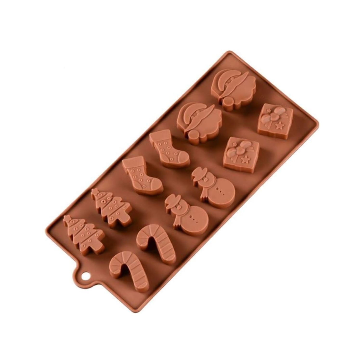 Molde de Silicona Navideño