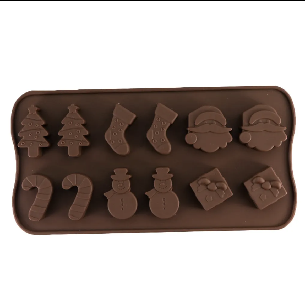 Molde de Silicona Navideño
