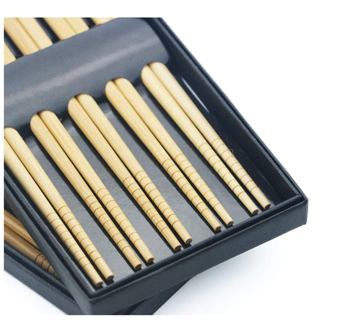 Set de 5 Pares de Palitos de Sushi en Bamboo
