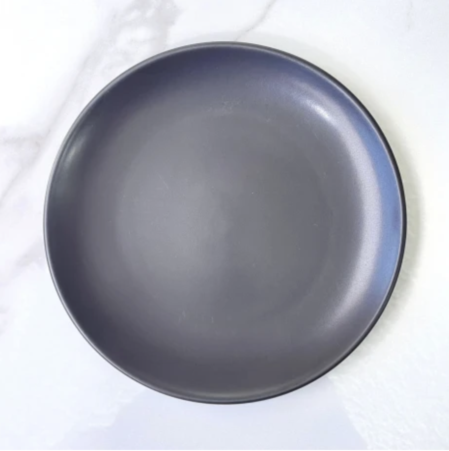 Plato postre Ceramica Negro  Ø 20CM