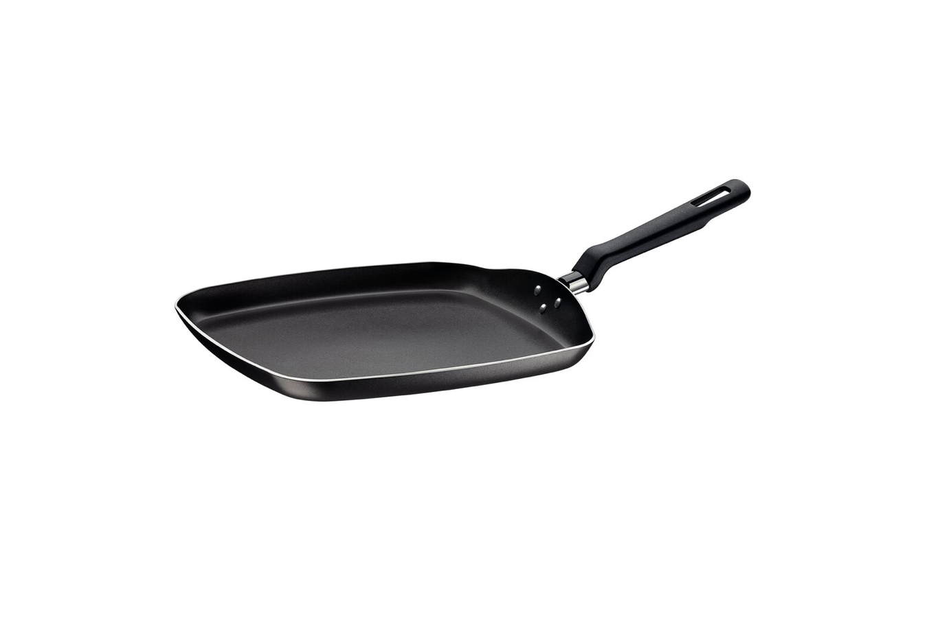 Bifera Lisa Tramontina Loreto en Aluminio con Revestimiento Interno Antiadherente Starflon Max y Mango Baquelita 26 cm 1 L Grafito