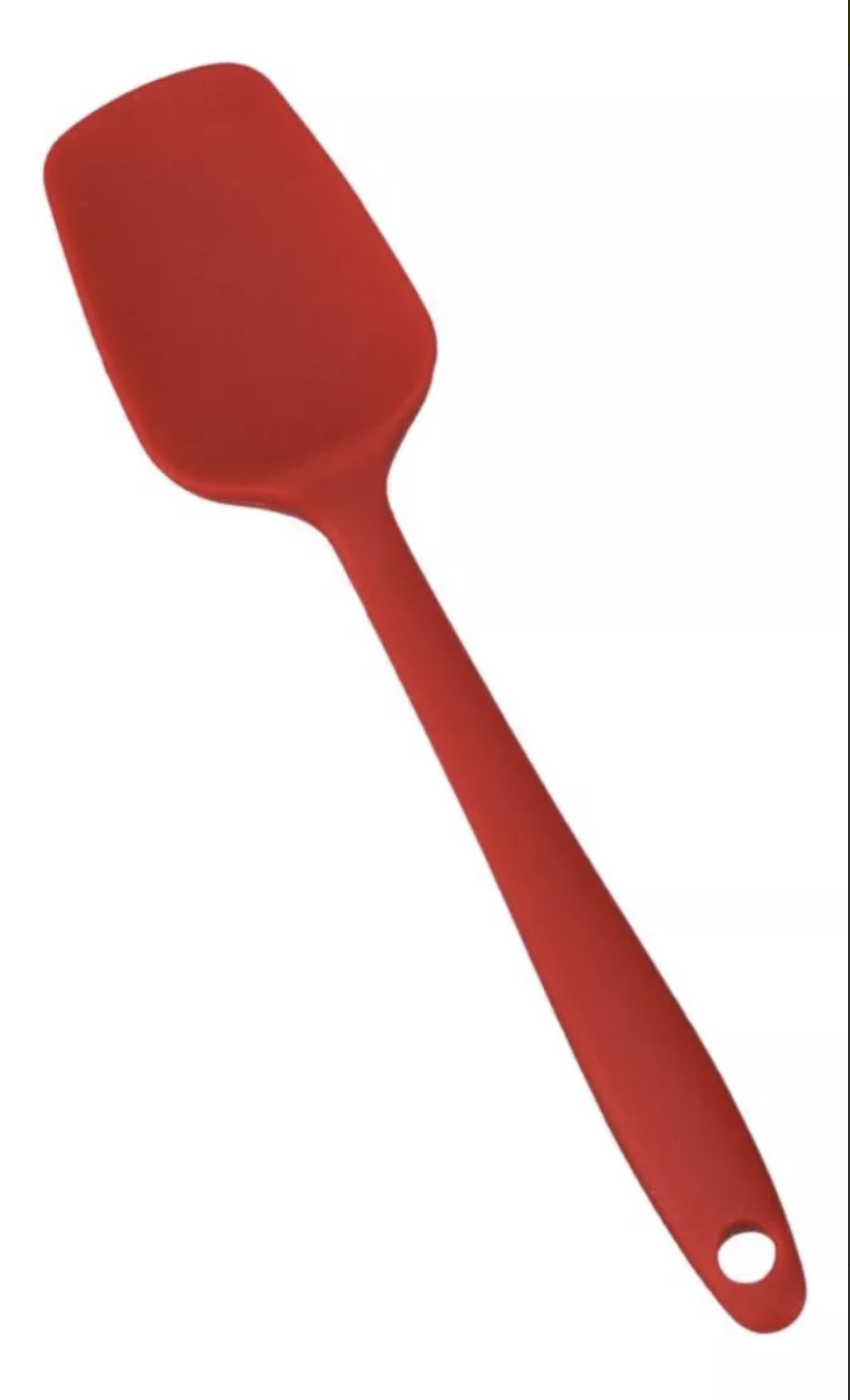 Espatula grande en Silicona Roja 27 cm