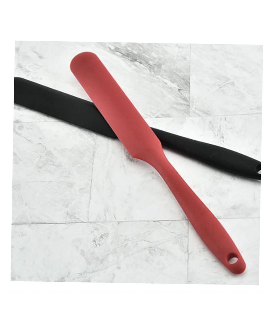Espatula Fina en Silicona Roja Multiuso 24 cm