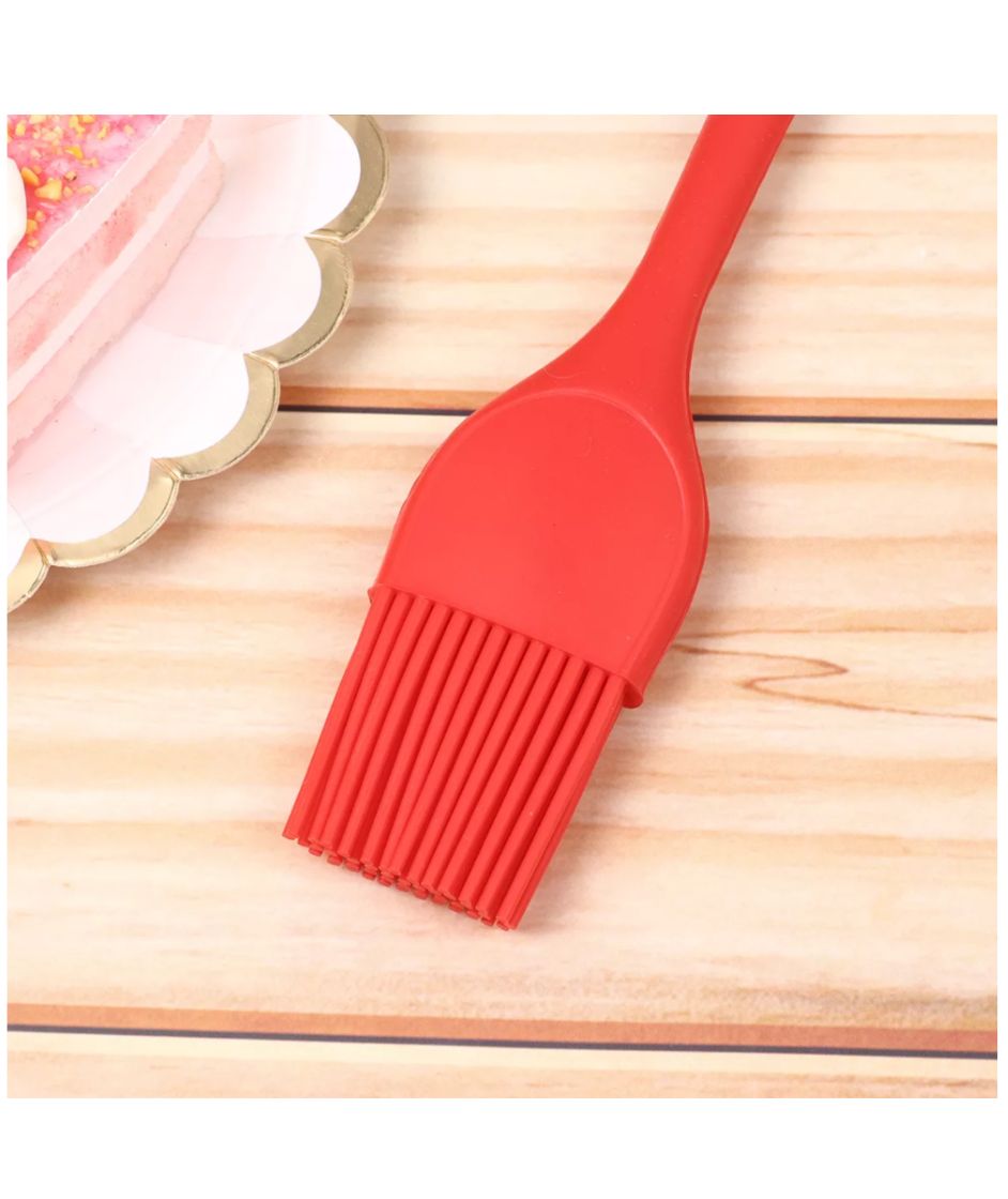 Pincel en Silicona Roja 20 cm