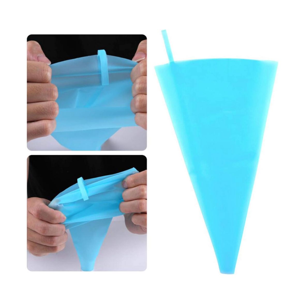 Manga Decoradora de Silicona reutilizable 30x 17,5 cm
