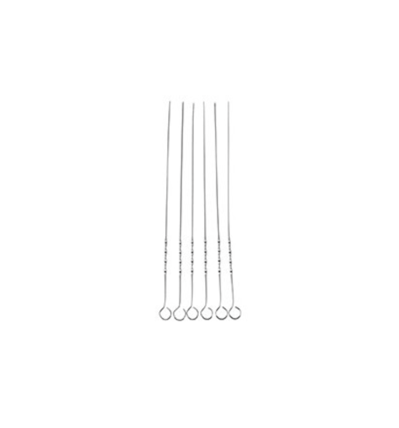 Pinchos para brochette x6 alambre ILKO