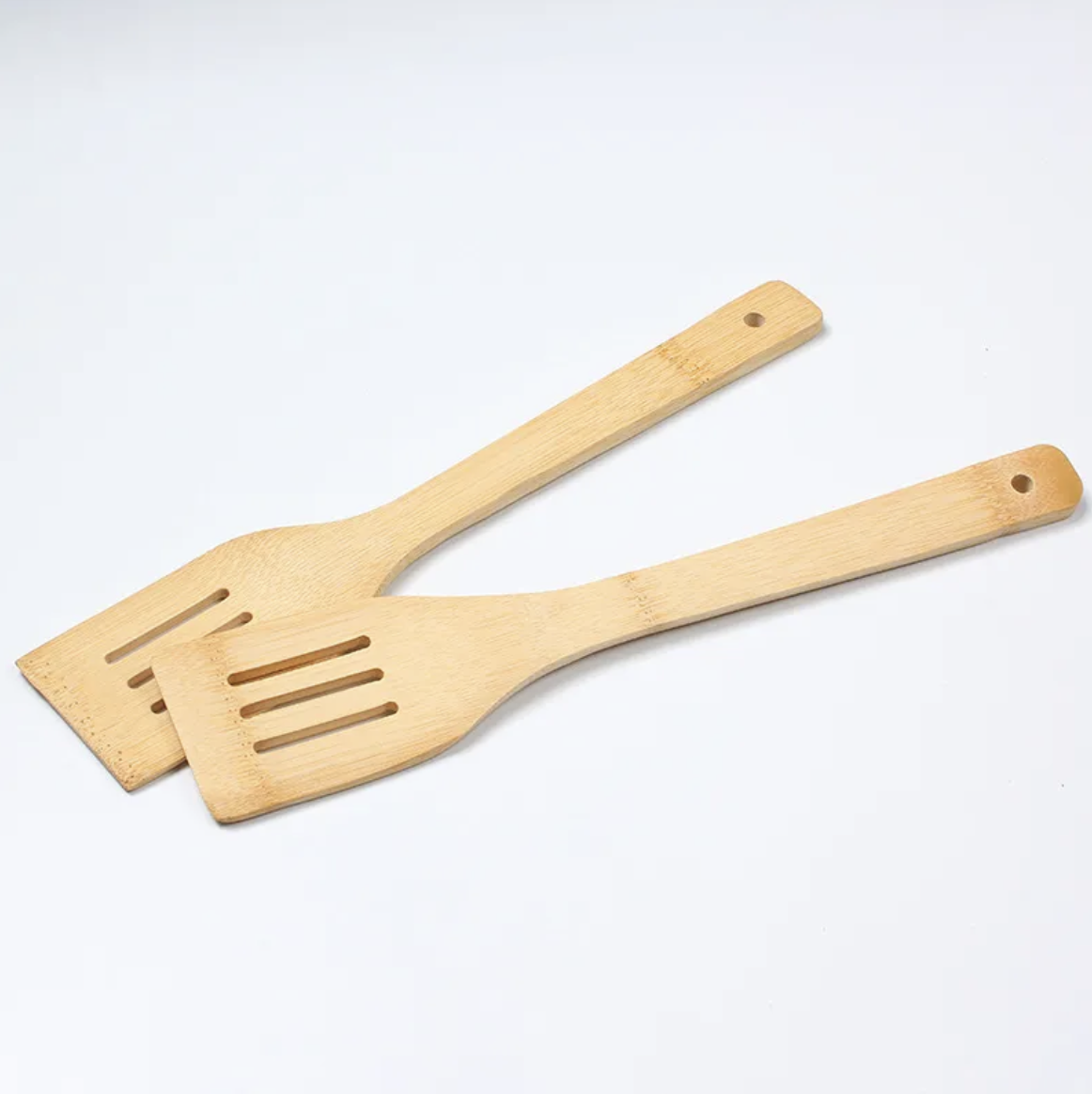 Espatula Ranurada Biodegradable en Bamboo