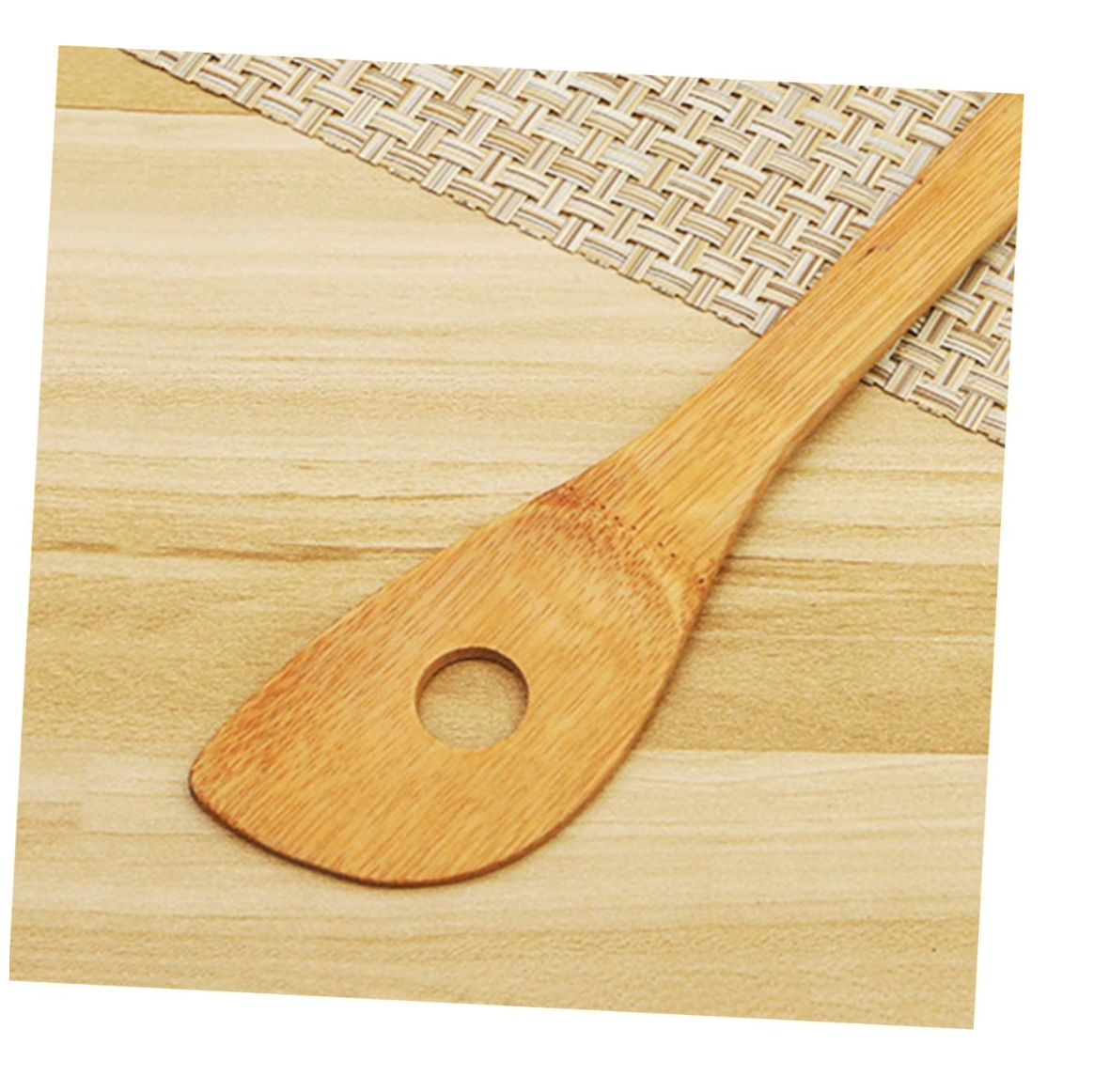 Cuchara Ecologica de Bamboo con Orificio