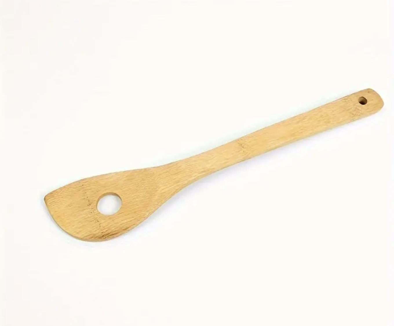 Cuchara Ecologica de Bamboo con Orificio