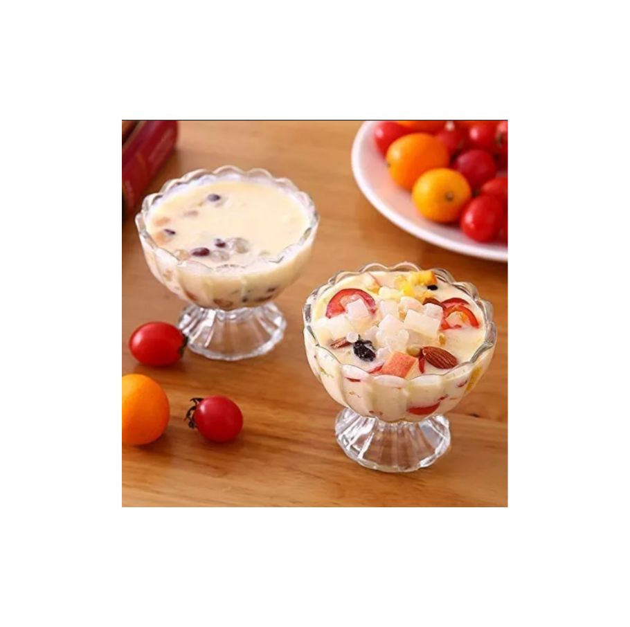 Compotera/Copa Postre Vidrio 120ml x6 Unidades