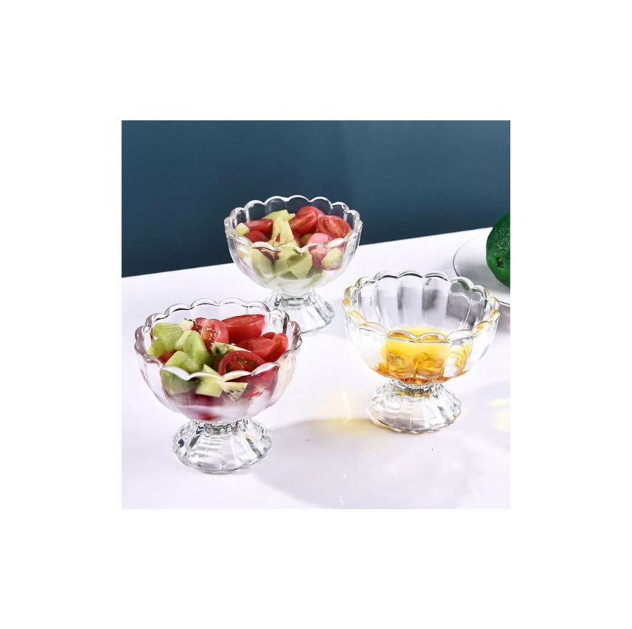 Compotera/Copa Postre Vidrio 120ml x6 Unidades