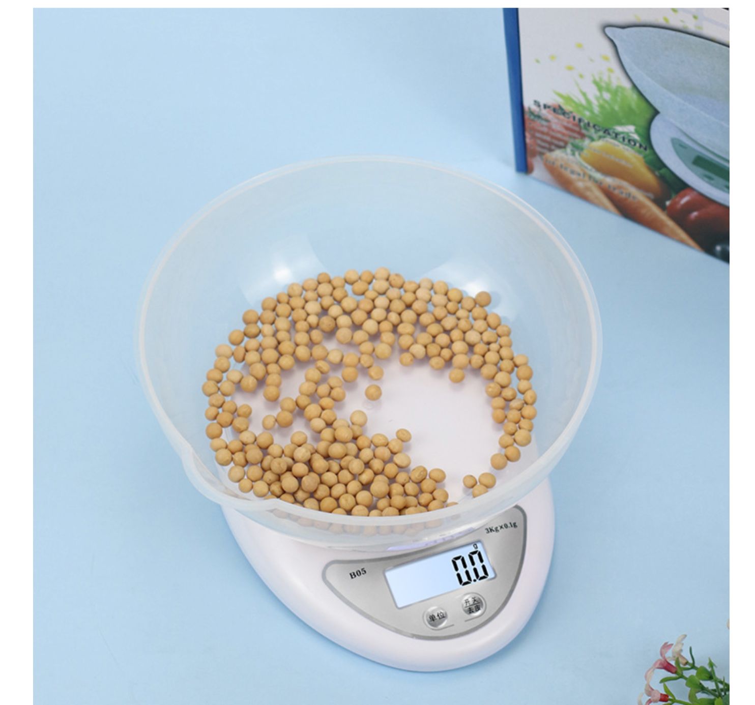 Balanza de Cocina electronica 3 kg