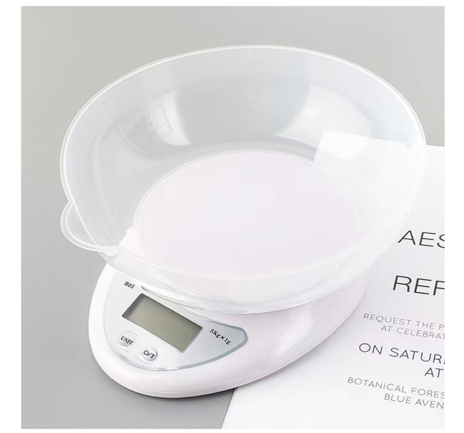 Balanza de Cocina electronica 3 kg