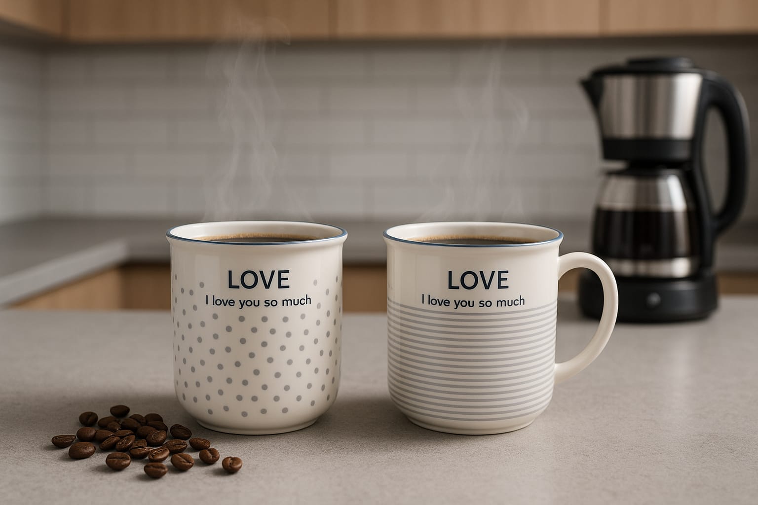 Taza de ceramica simil esmaltada 9.2x8,5 cm