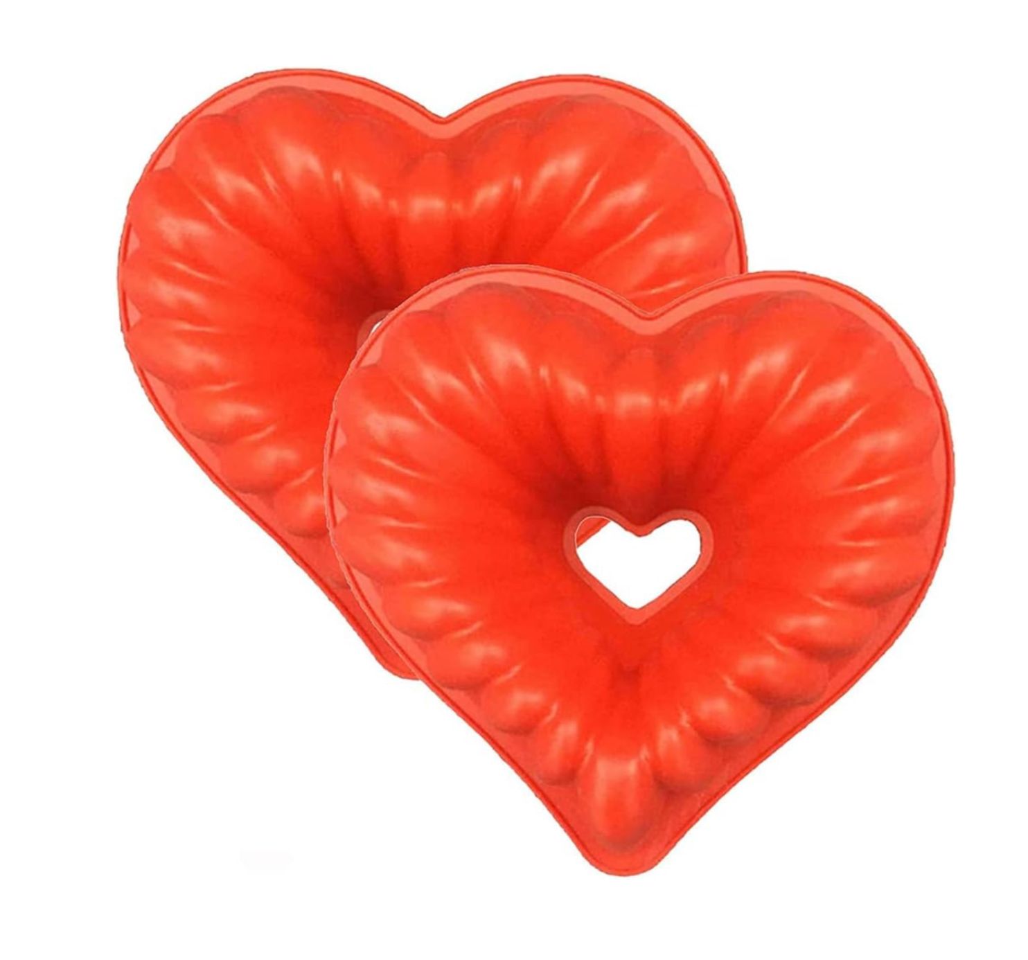 Budinera de Silicona en forma de Corazon 23x22 cm