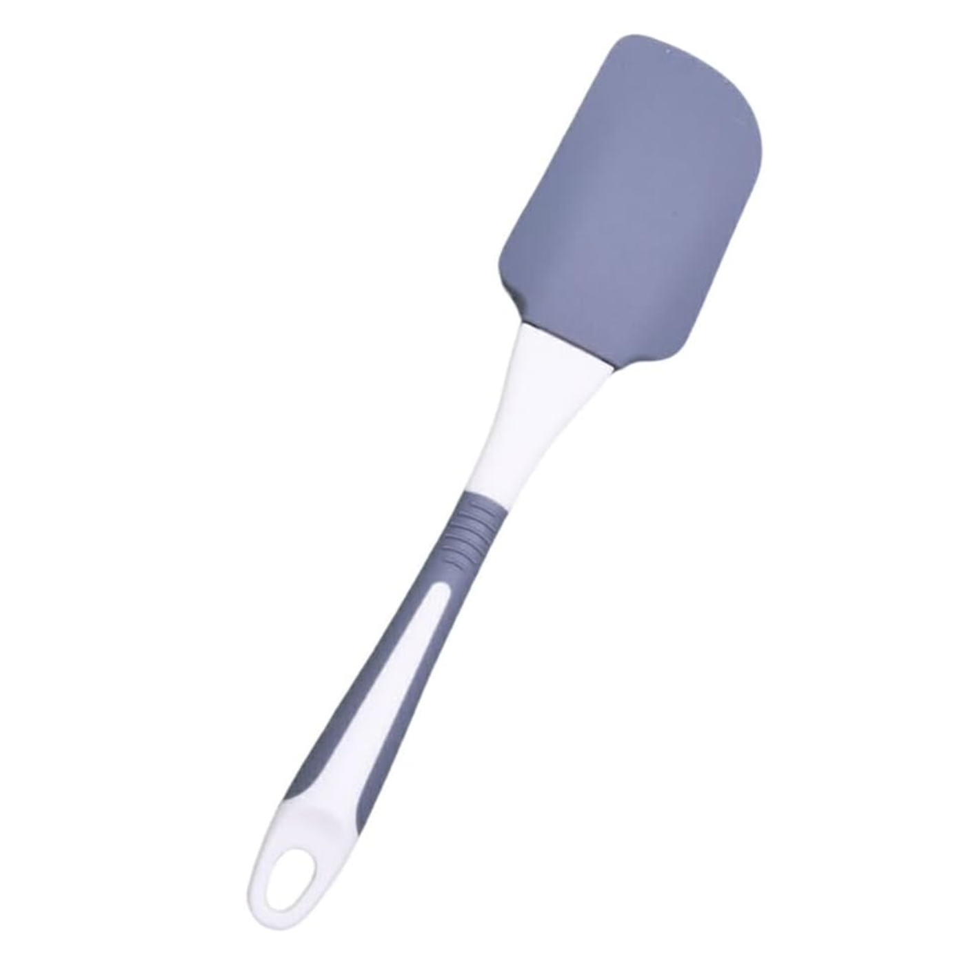 Espatula de silicona mango de plastico.
