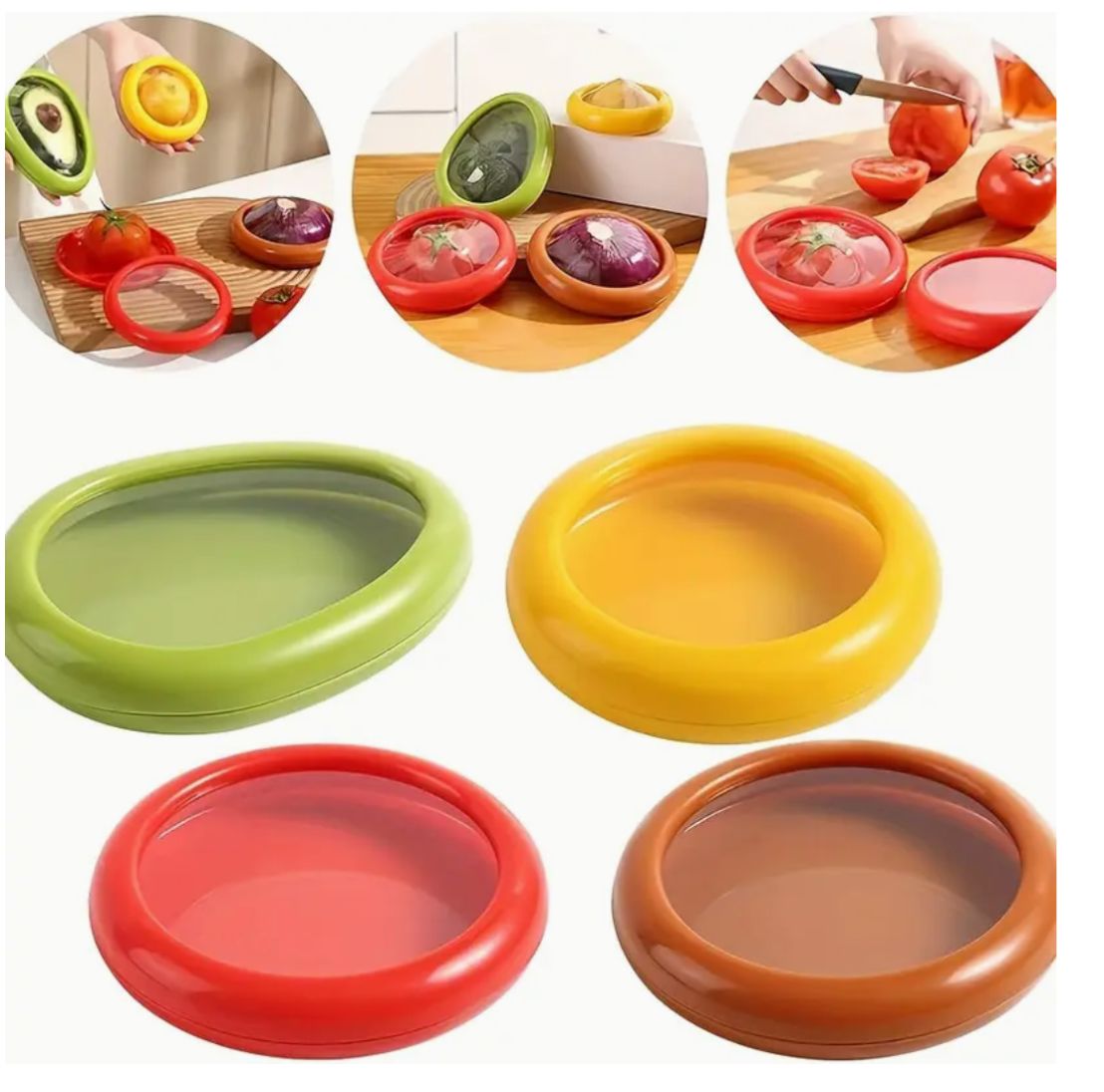 Capsula con Elastico para conservar Alimentos 10 cm