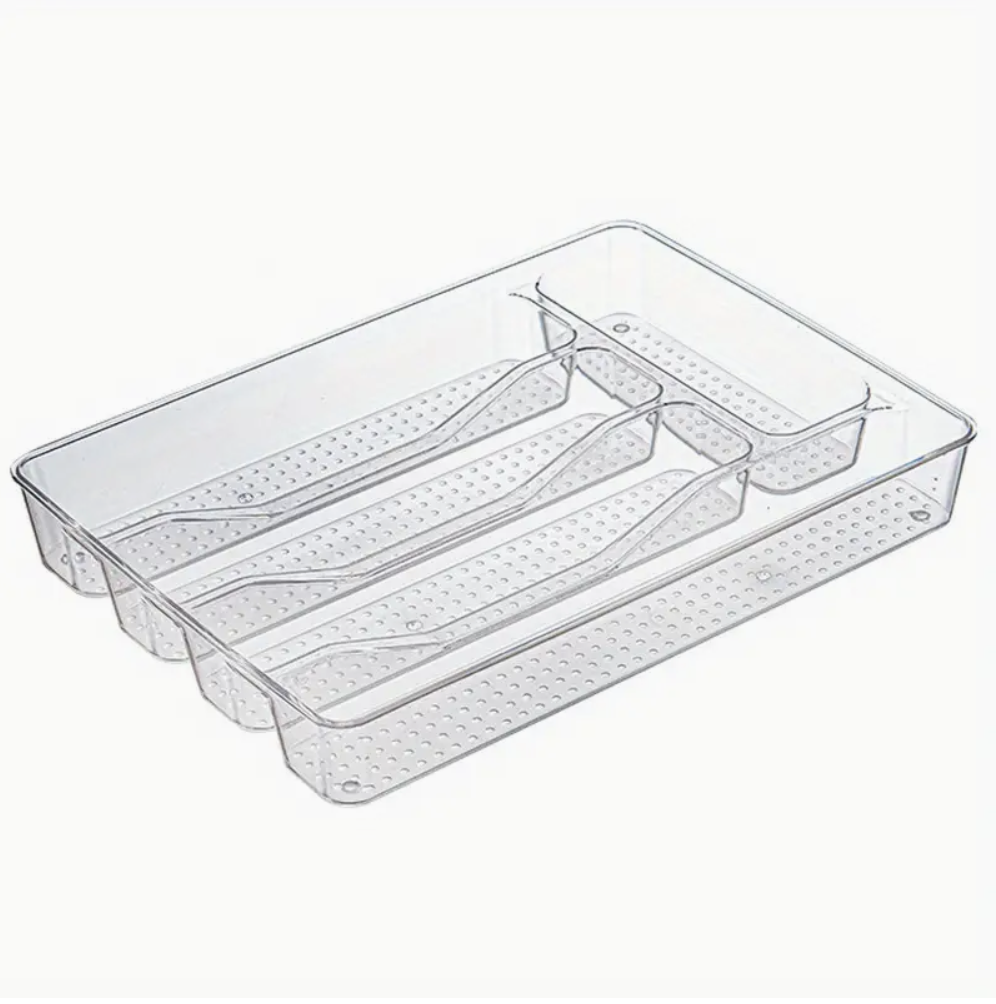 Cubertera o Bandeja Organizadora en acrílico33x24x4.5cm