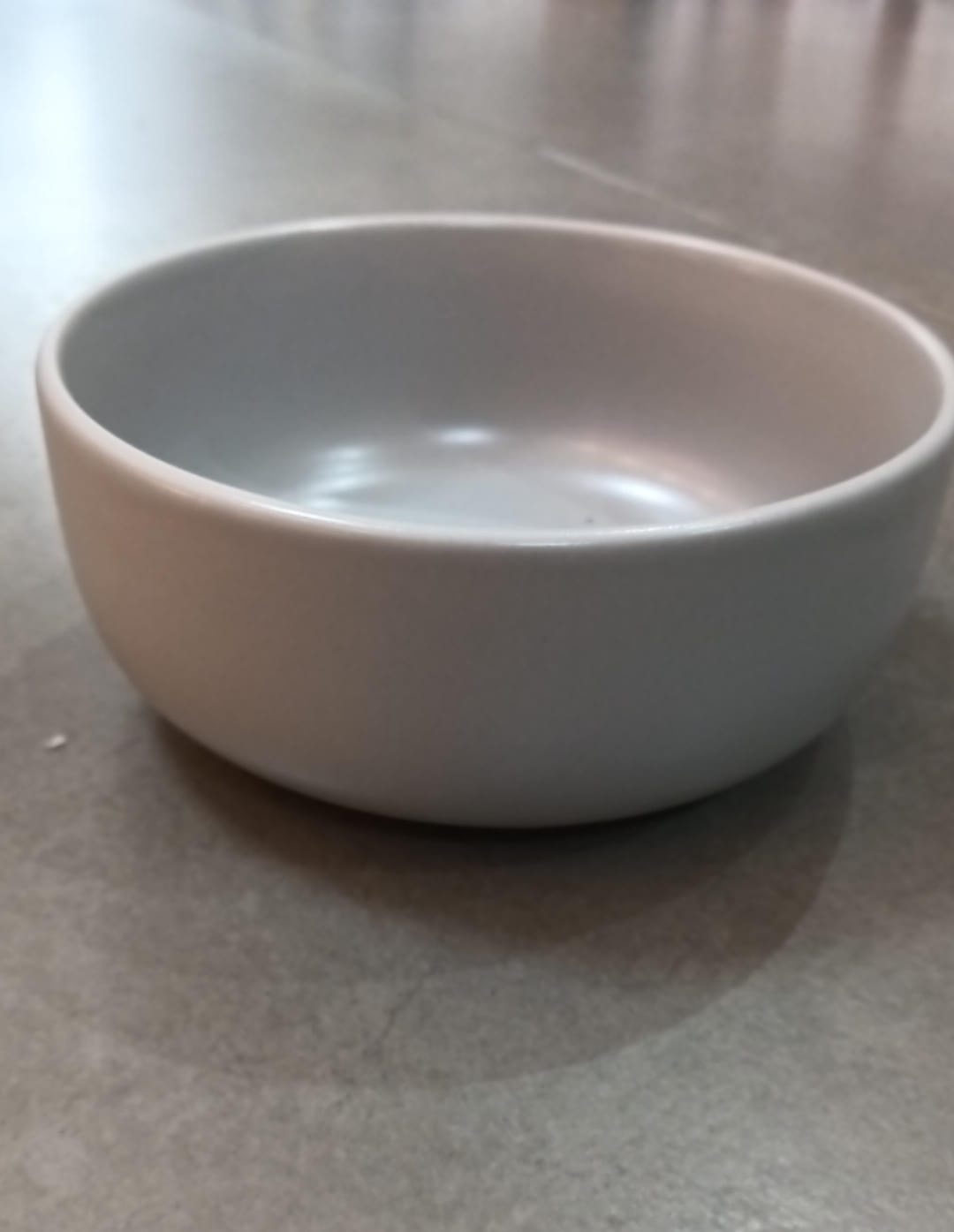 Bowl en Porcelana Gris 14x5 cm