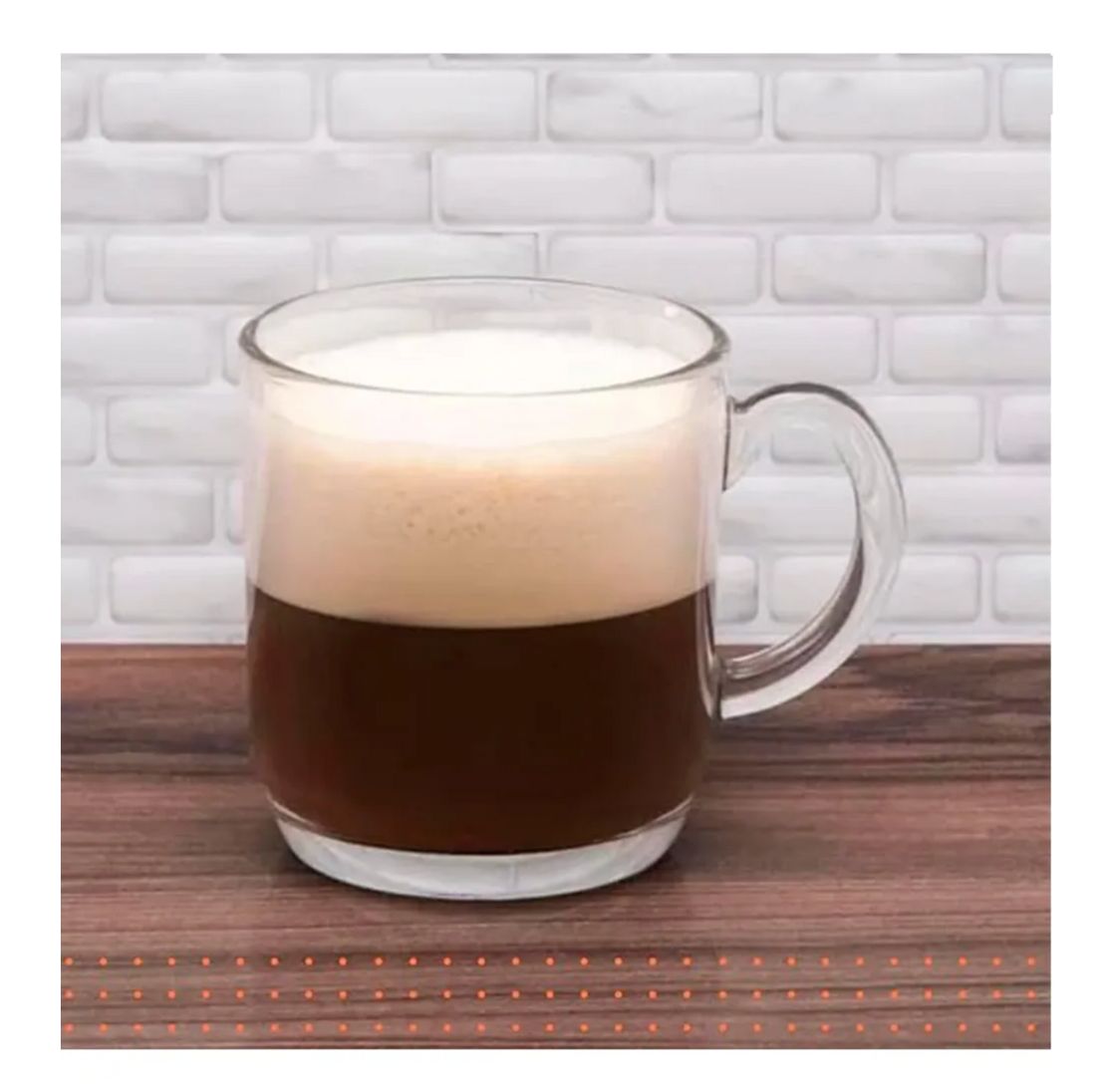 Taza, Jarro, Mug de Vidrio Aspen Nadir 300ml Apilables