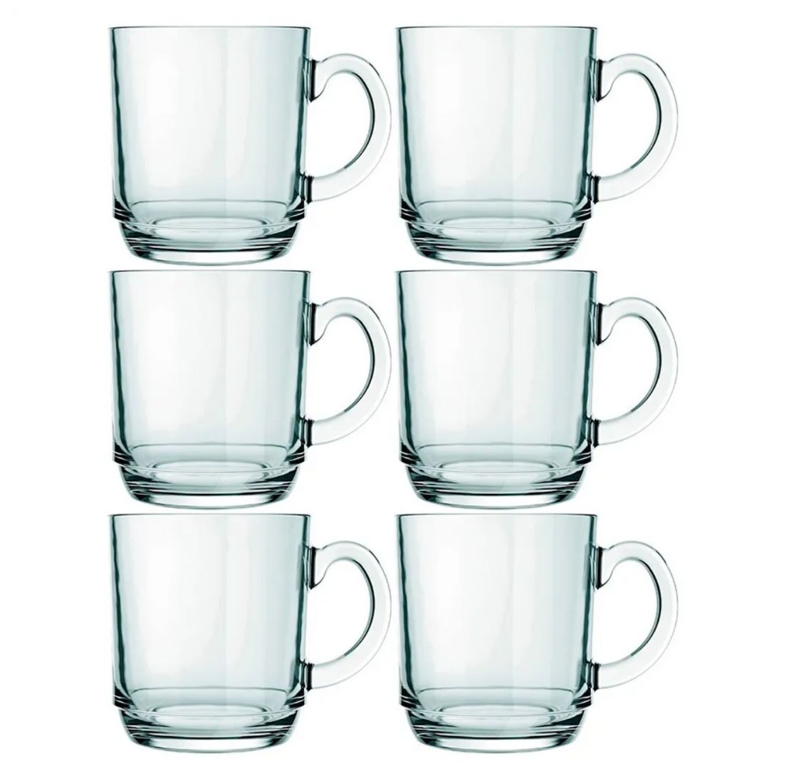 Taza, Jarro, Mug de Vidrio Aspen Nadir 300ml Apilables