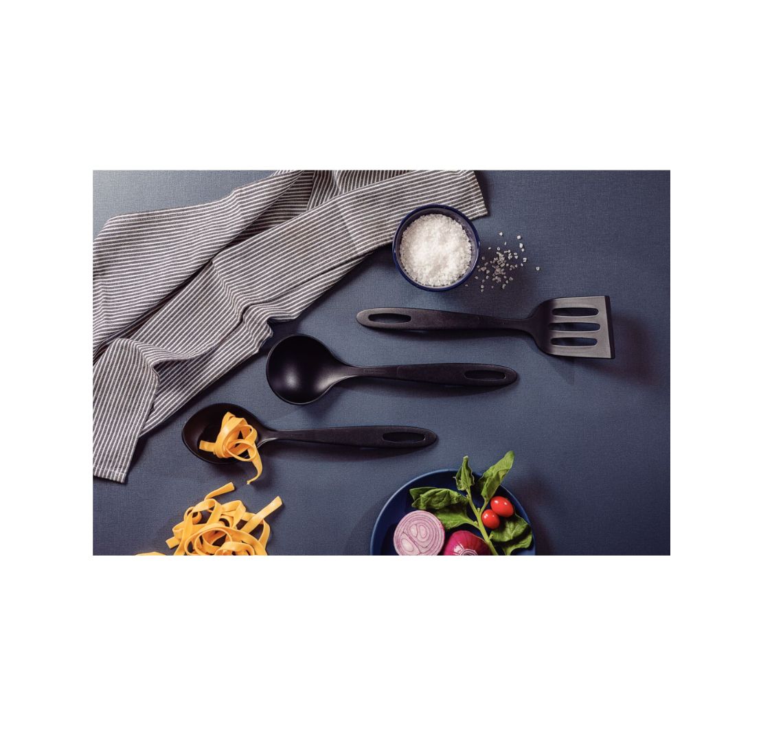 Juego de Utensilios Tramontina Ability en Nylon Negro 03 Piezas