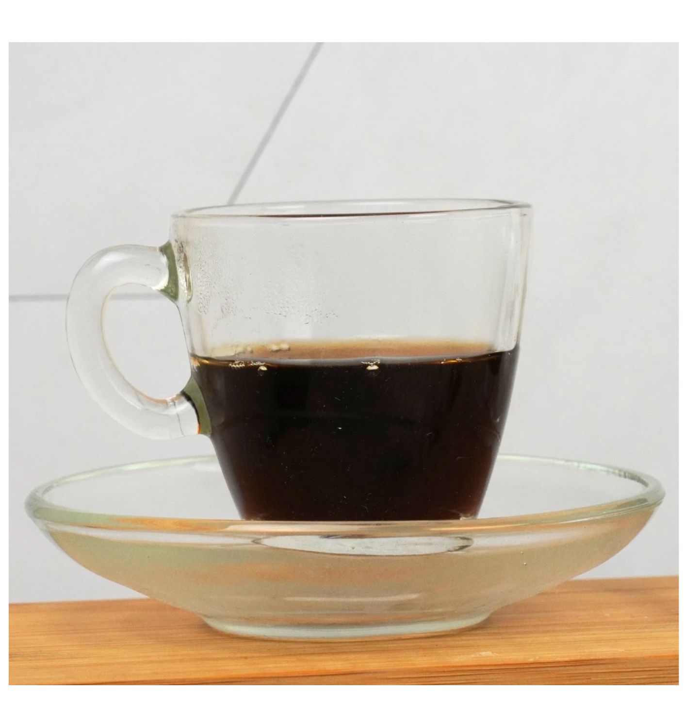 Juego de Café en vidrio de 12 Piezas para expreso 90 ml
