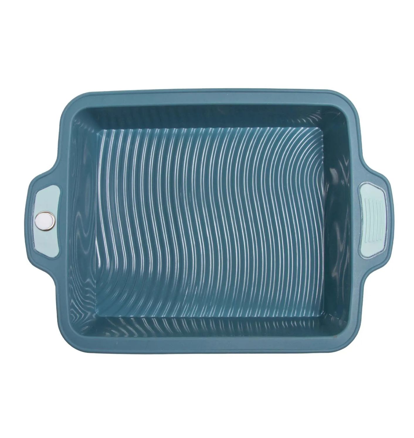 Molde Cuadrado en Silicona Casasunco con asas 25x21x7