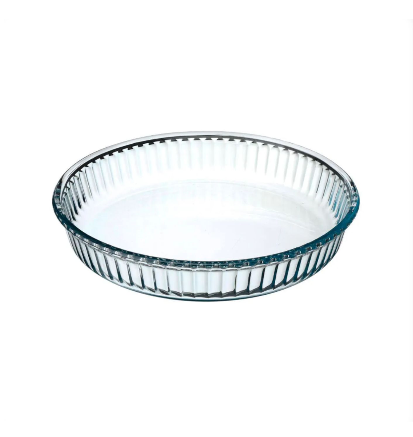 Tartera de Vidrio Borosilicato para horno 32x5 cm, 2950cc