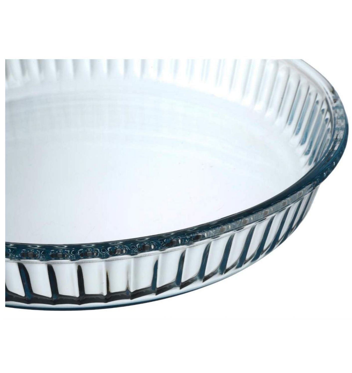 Tartera de Vidrio Borosilicato para horno 32x5 cm, 2950cc