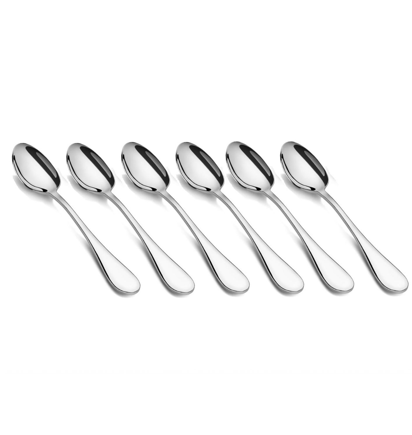 Juego de 6 Cucharas Soperas en Acero Strong 20x4 cm
