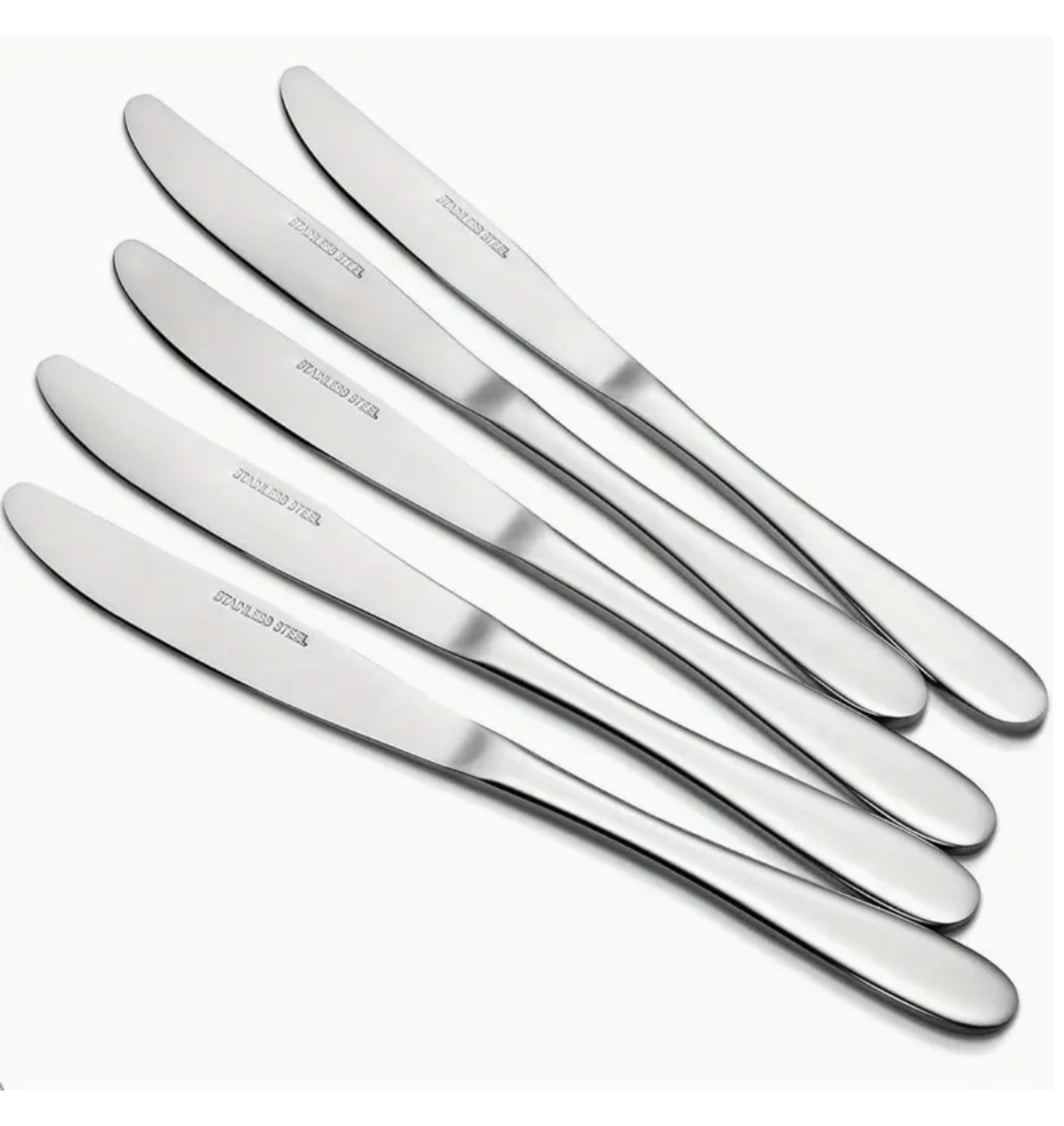 Juego de 6 Cuchillos en Acero Strong 22,5 cm