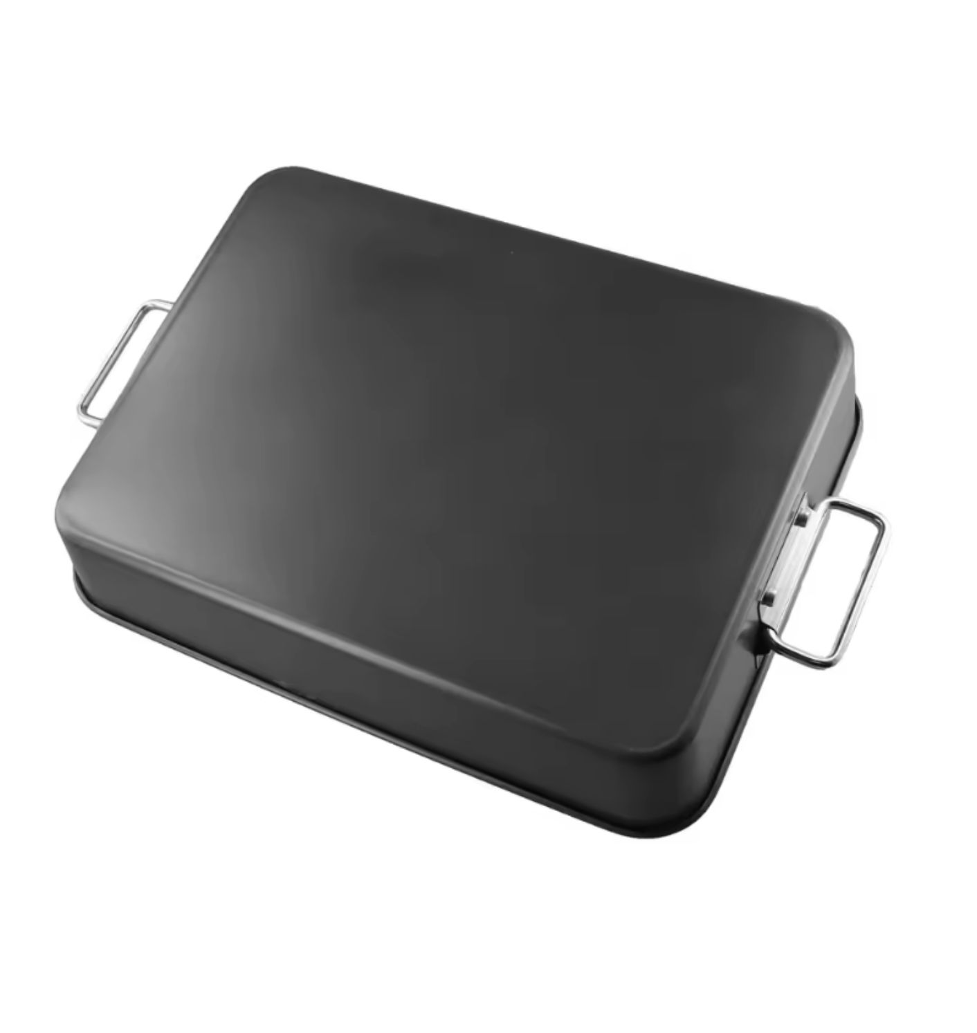 Asadera antiadherente Rectangular con Asas 40x28x7,5 cm
