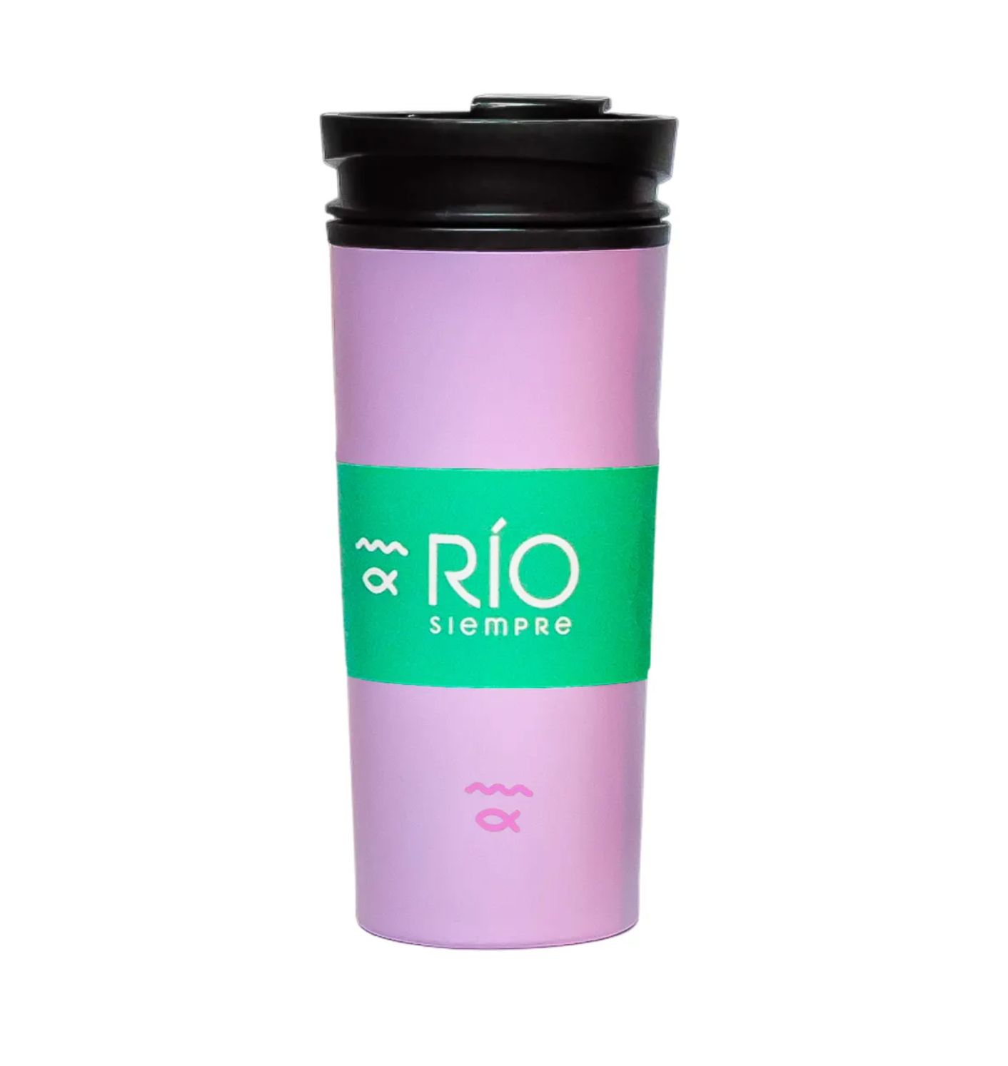 Mug Río Vaso Taza Térmica 450Ml Colores Surtidos