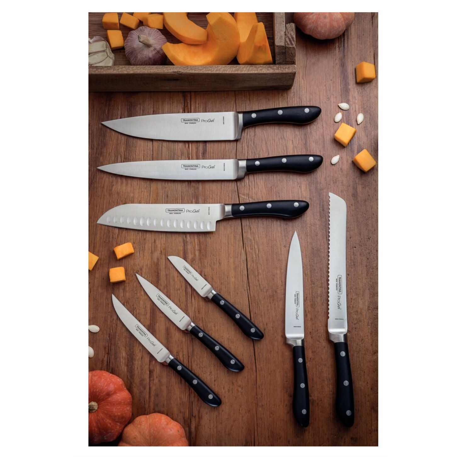 Cuchillo para pelar verduras y frutas Tramontina PROCHEF 4&quot;