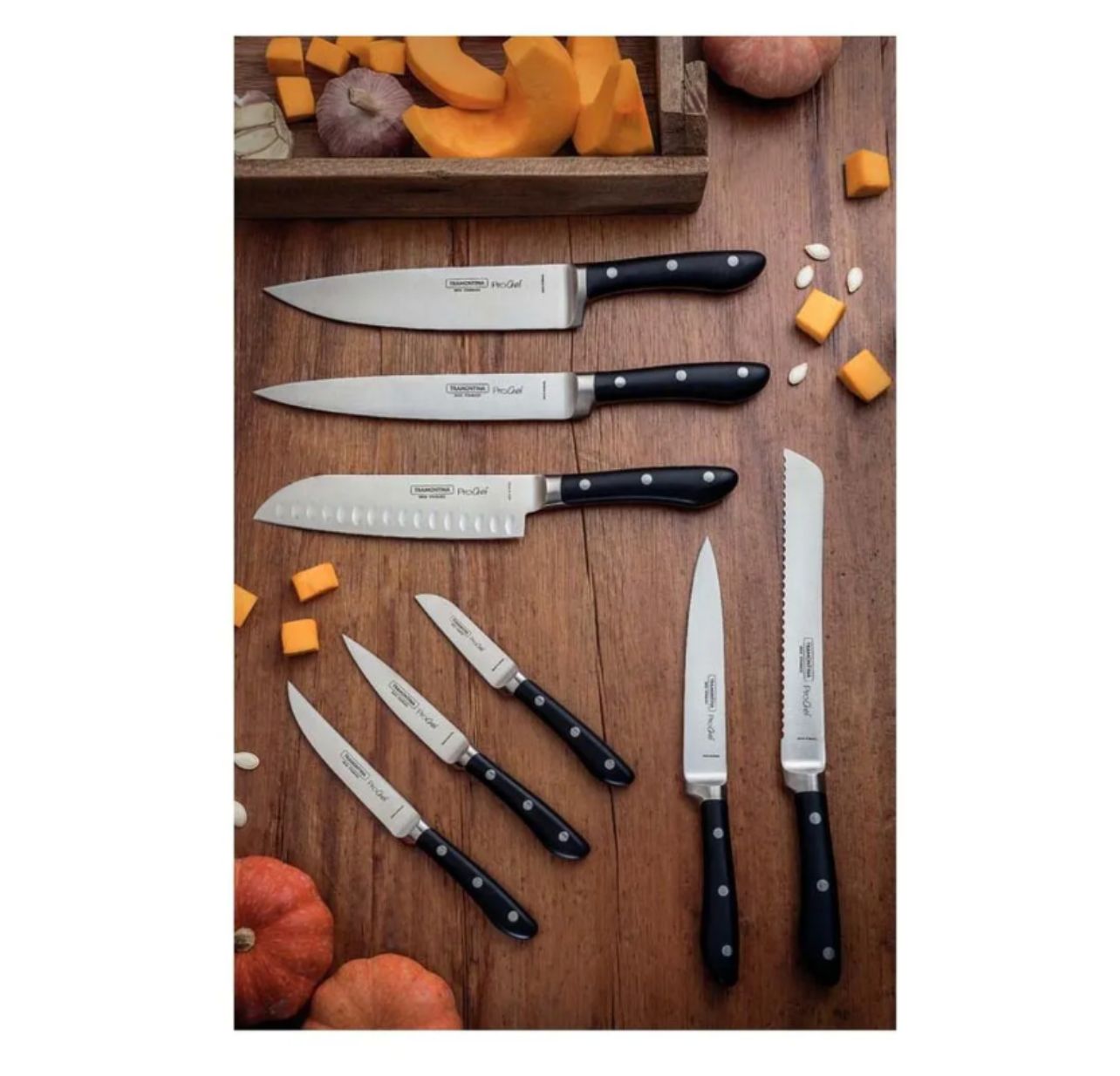 Cuchillo Santoku Tramontina ProChef 7 pulgadas