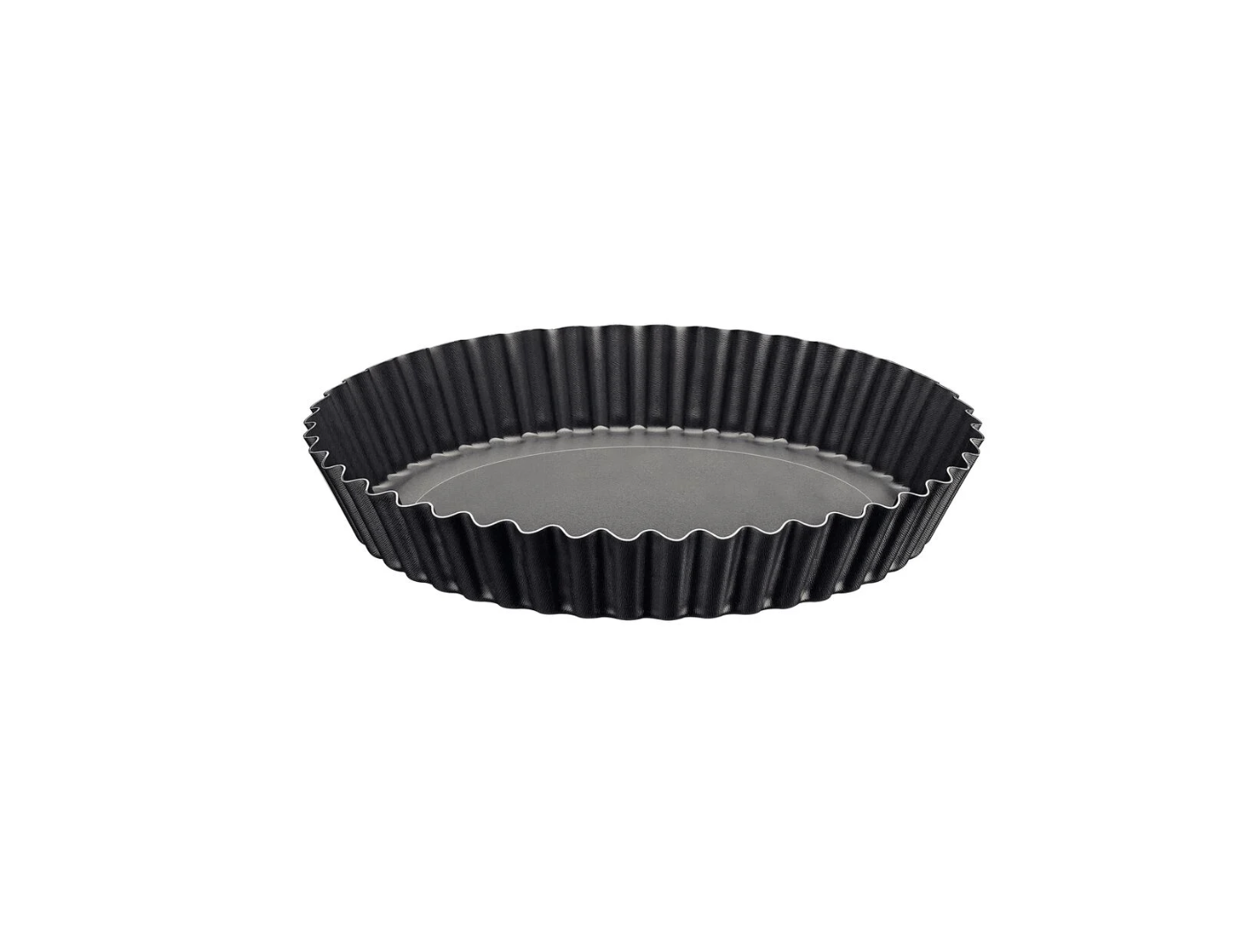 Molde para Tarta Desmontable Tramontina Brasil en aluminio con revestimiento interno y externo antiadherente Starflon Max grafito 24 cm 1,4 L